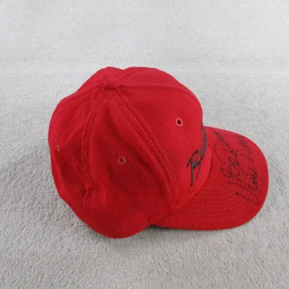 VINTAGE Georgia Bulldogs Sports Specialties Hat Cap Signed Vince Dooley Snapback - Picture 6 of 11